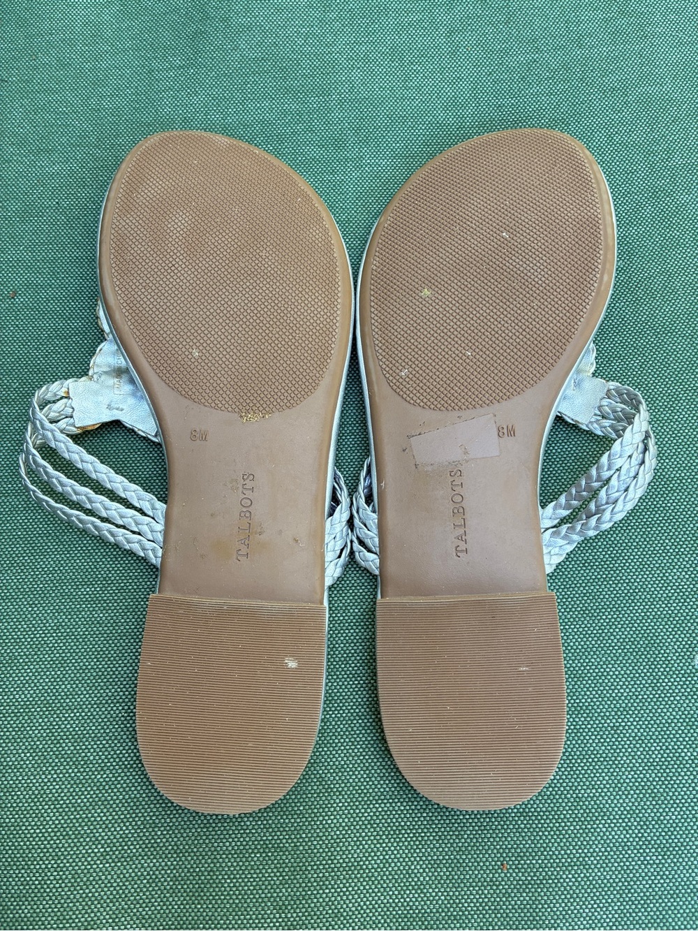 Talbots cece silver braided thong sandals
Sz 8 - Picture 2 of 2